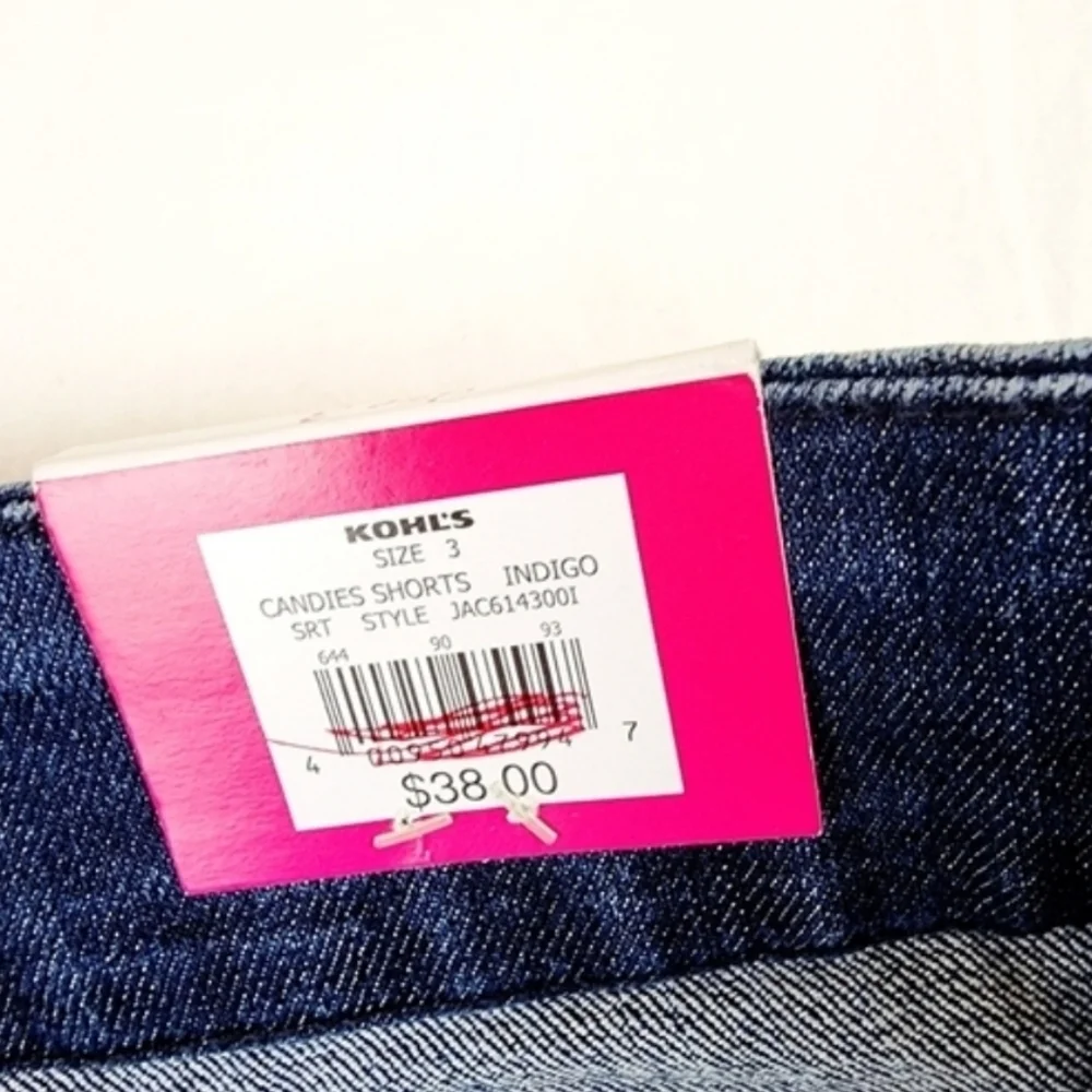 Candies fold leg jeans shorts
